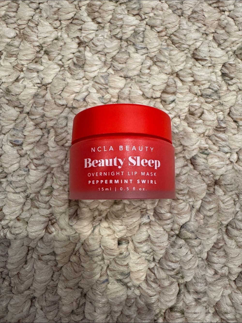 NCLA Beauty Beauty Sleep Overnight Lip Mask (Peppermint Swirl)